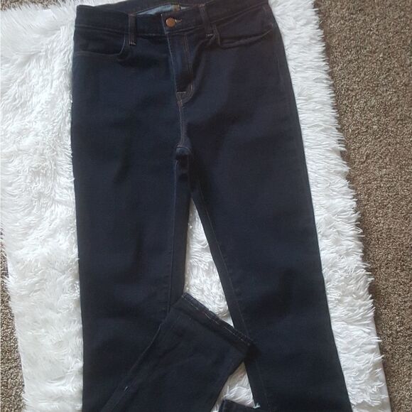 J Brand Starless High Rise Dark Wash Jeans Women’s Size 27 Indigo Will Sleed - Picture 1 of 9